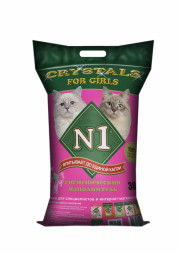 N1 Crystals For Girls наполнитель силикагелевый - 30 л