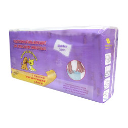 Доброзверики подстилки для животных с липким фиксирующим слоем, 60х60 см, 30 шт