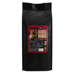 LEO&amp;amp;LUCY сухой холистик корм для взрослых собак всех пород с ягненком и яблоком - 4,5 кг