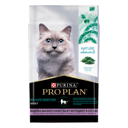 Сухой корм для кошек Pro Plan Nature Elements при чувствительном пищеварении с индейкой 7 кг