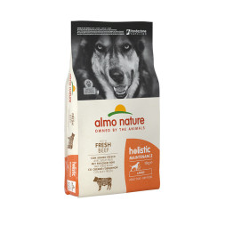 Almo Nature Holistic Adult Dog Large Beef &amp;amp; Rice сухой корм класса холистик для взрослых собак крупных пород с говядиной и рисом - 12 кг