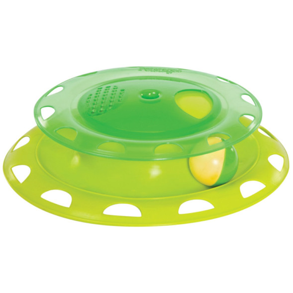 Petstages игрушка для кошек Трек с контейнером для кошачьей мяты