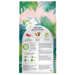 Florida сухой корм для взрослых стерилизованных кошек и кастрированных котов с ягненком и грушей - 3+1 кг в подарок