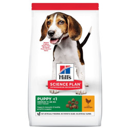 Hills Science Plan сухой корм для щенков средних пород с курицей - 800 г