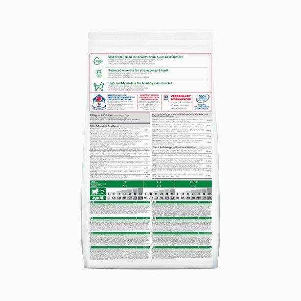 Hills Science Plan сухой корм для щенков средних пород с курицей - 800 г
