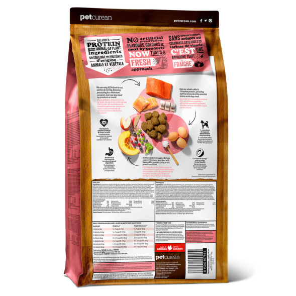 Now Fresh Grain Free Fish Adult Recipe DF 24/14 сухой корм для взрослых собак всех пород с чувствительным пищеварением, с лососем - 1,59 кг