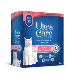 Ultra Care Fine Small Cats &amp;amp; Kittens комкующийся наполнитель для кошачьего туалета для котят и мелких кошек