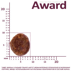 AWARD сухой корм для щенков всех пород от 1 месяца, беременных и кормящих сук, с ягненком, индейкой, яблоком и черникой - 12 кг