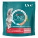 Сухой корм Purina ONE® для стерилизованных кошек и кастрированных котов c лососем 1,5 кг