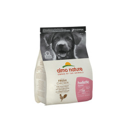 Almo Nature Holistic Small Puppy &amp;amp; Chickenсухой корм класса холистик для щенков малых пород с курицей - 2 кг
