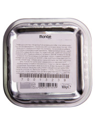 Monge Dog Fruit влажный корм для взрослых собак с уткой и апельсином в ламистере 100 г (32 шт в уп)