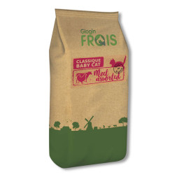 Cухой корм Frais Classique Baby Cat Meet Assorted для котят всех пород мясное ассорти - 10 кг