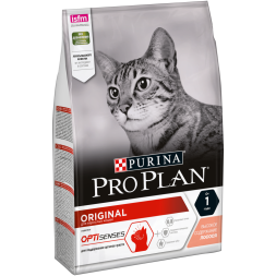 Pro Plan Cat Adult сухой корм для взрослых кошек с лососем - 3 кг