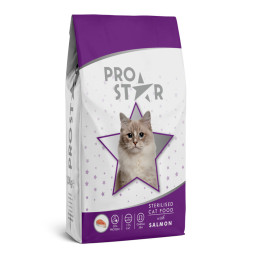Prostar Adult Cat Salmon сухой корм для взрослых кошек с лососем - 1 кг + 200 г в подарок