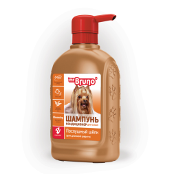 Mr. Bruno Послушный шелк шампунь-кондиционер для длинношерстных собак - 350 мл