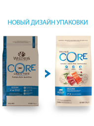 Wellness Сore сухой корм для взрослых кошек с лососем и тунцом 1,75 кг