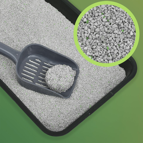 Organix комкующийся глиняный наполнитель для кошачьего туалета, с ароматом свежескошенной травы - 4 кг