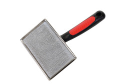 Camon пуходерка для кошек и собак с закругленными наконечниками, размер S (6x4,5 см)