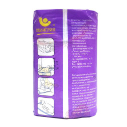 Доброзверики подстилки для животных с липким фиксирующим слоем, 60х40 см, 30 шт