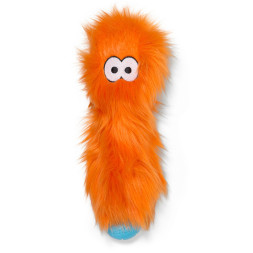 West Paw Zogoflex Rowdies игрушка плюшевая для собак Custer, 10 см, оранжевая