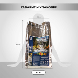 Necon Natural Wellness Adult Mini Salmon &amp;amp; Rice сухой корм для взрослых собак мелких пород с лососем и рисом - 10 кг