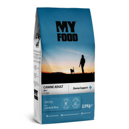 Myfood Canine Adult Mini Multi-Dog with Lamb &amp;amp; Rice сухой корм для собак с ягненком и рисом - 2,5 кг