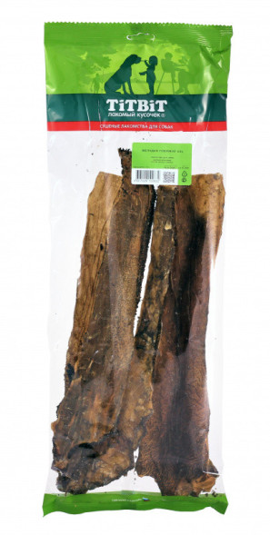 TiTBiT лакомство для собак желудок говяжий XXL - 120 г