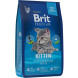 Brit Premium Cat Kitten сухой корм для котят с курицей и лососем - 8 кг