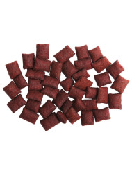 Мнямс хрустящие подушечки для взрослых кошек для кожи и шерсти с птицей и говядиной - 60 г