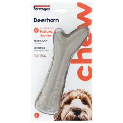 Игрушка для собак Petstages Deerhorn, с оленьими рогами большая 20 см