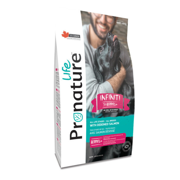 Pronature Life Infinity сухой корм для собак всех пород, для всех возрастов, с лососем - 2,27 кг