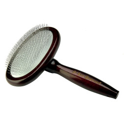 Iv San Bernard SLICKER BRUSH ROUND Профессиональный сликер овальный, средний
