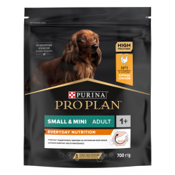 Purina Pro Plan Small &amp;amp; Mini сухой корм для взрослых собак миниатюрных и мелких пород с курицей и рисом - 700 г