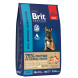 Brit Premium Dog Adult Sensitive сухой корм для взрослых собак всех пород с чувствительным пищеварением, с индейкой и лососем - 8 кг