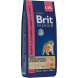 Brit Premium Dog Puppy and Junior Large and Giant сухой корм для щенков и молодых собак крупных и гигантских пород с курицей - 15 кг
