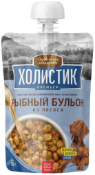 Деревенские Лакомства Холистик Премьер лакомство для собак рыбный бульон из лосося - 160 г х 10 шт