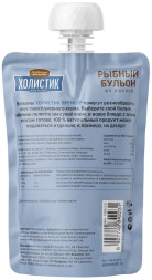 Деревенские Лакомства Холистик Премьер лакомство для собак рыбный бульон из лосося - 160 г х 10 шт