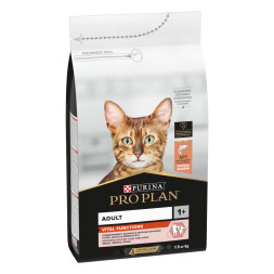 Pro Plan Cat Adult сухой корм для взрослых кошек с лососем - 1,5 кг