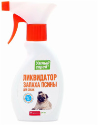 Apicenna Умный спрей Ликвидатор запаха псины для собак - 200 мл