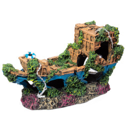 Laguna Aqua декор для аквариума грот Обломки корабля