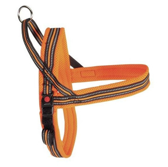 Camon шлейка для собак Dynamic Dog Plus оранжевая, грудь 90 cм
