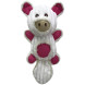 Petpark игрушка для собак Поросенок с большим хвостом, 25 см, белый