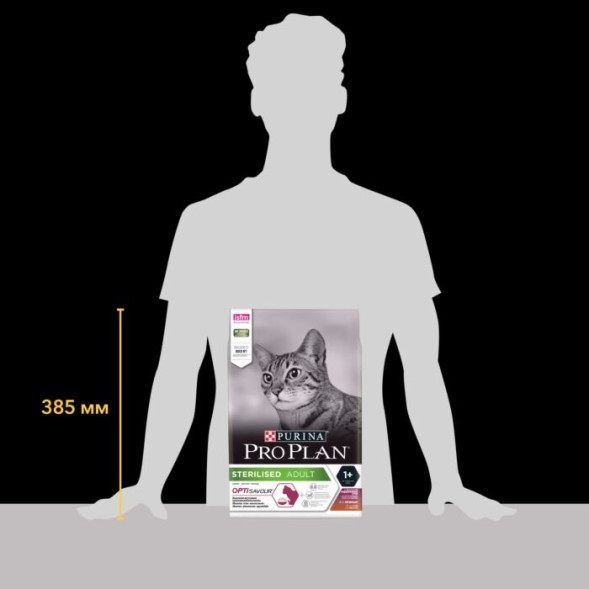 Сухой корм для кошек Pro Plan Sterilised для стерилизованных кошек сnbsp;уткой и печенью 3 кг