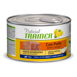 Trainer Natural Small &amp;amp; Toy влажный корм для взрослых собак мелких и миниатюрных пород с курицей и рисом - 150 г (24 шт в уп)
