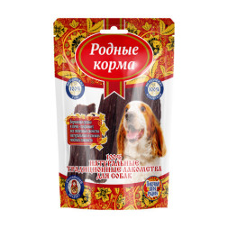 Родные Корма Традиционные лакомство для собак пищевод говяжий - 30 г
