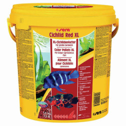 Sera Cichlid Red XL Корм для цихлид крупных размеров - 3,6 кг