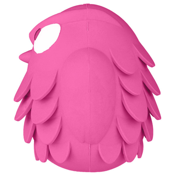 Mr.Kranch игрушка для собак Сова с ароматом бекона, розовая, 13 см