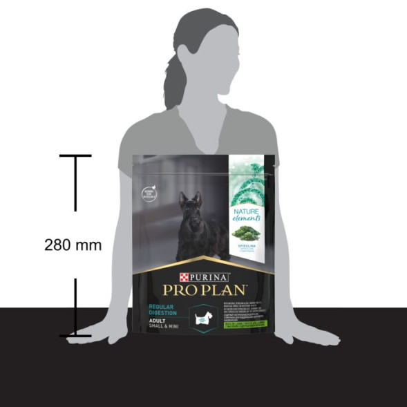 Сухой корм для собак Pro Plan Nature Elements Regular Digestion для мелких пород  с ягненком 700 г