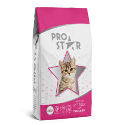 Prostar Kitten Cat Chicken сухой корм для котят с цыпленком - 1 кг + 200 г в подарок