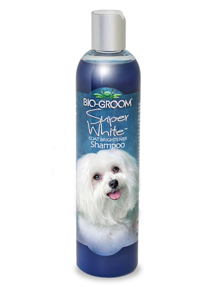 Bio-Groom Super White Shampoo шампунь для собак белого и светлых окрасов - 355 мл
